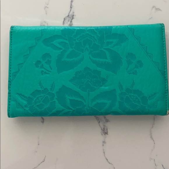 Billabong Women’s Small City Vibes Wallet in Teal - Picture 7 of 7